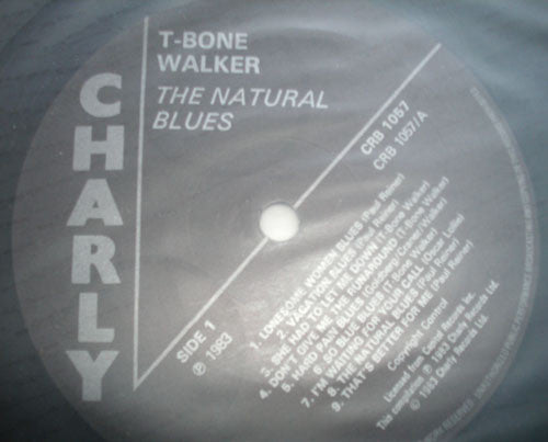 T-Bone Walker : The Natural Blues (LP, Comp, Bla)