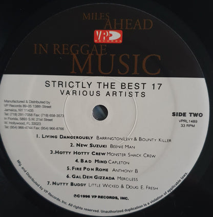 Various : Strictly The Best 17 (LP, Comp)