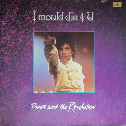 Prince And The Revolution : I Would Die 4 U (12", Single, DAM)