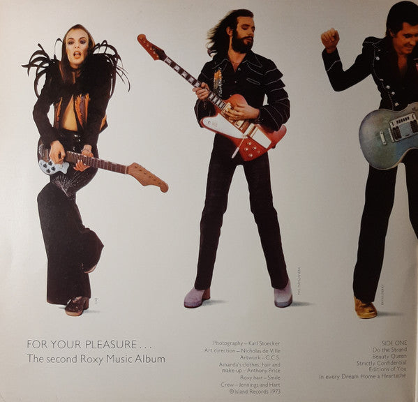 Roxy Music : For Your Pleasure (LP, Album)