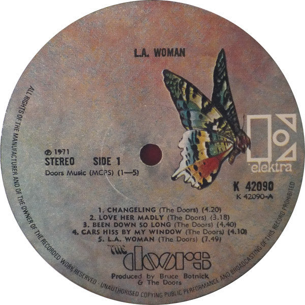 The Doors : L.A. Woman (LP, Album)