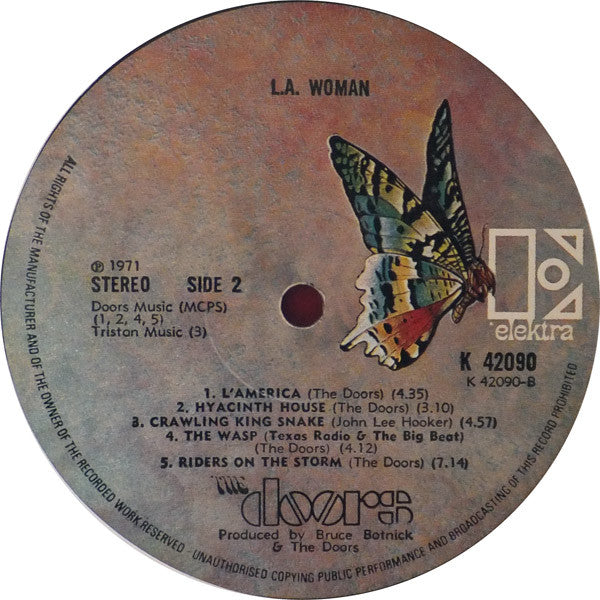 The Doors : L.A. Woman (LP, Album)