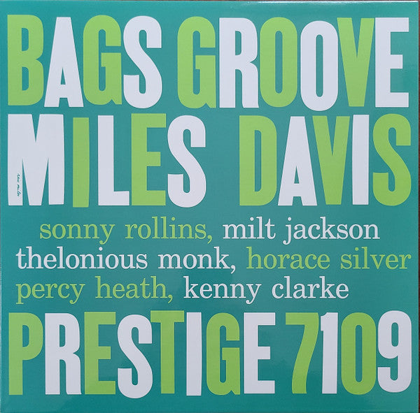 Miles Davis : Bags Groove (LP, Album, Mono, Ltd, RE, RP, 200)