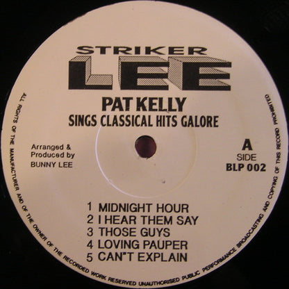 Pat Kelly : Sings Classical Hits Galore (LP, Album)