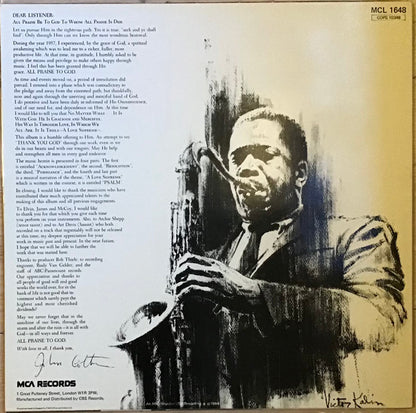 John Coltrane : A Love Supreme (LP, Album, RE, CRS)