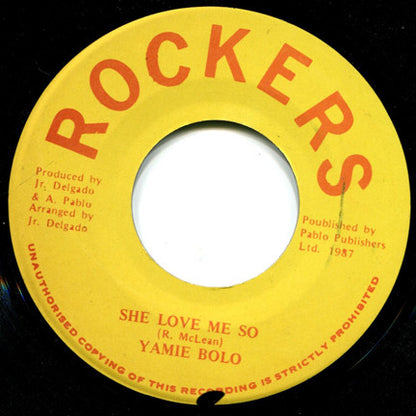 Yami Bolo : She Love Me So (7")