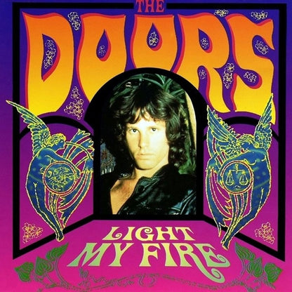 The Doors : Light My Fire (7", Single, RE)