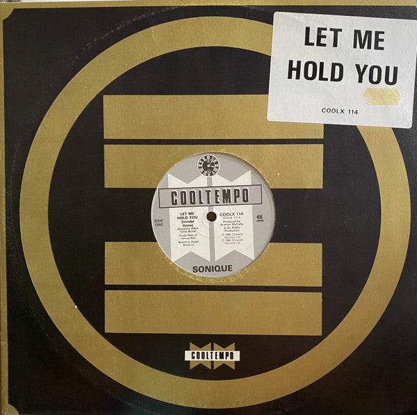 Sonique : Let Me Hold You (12")