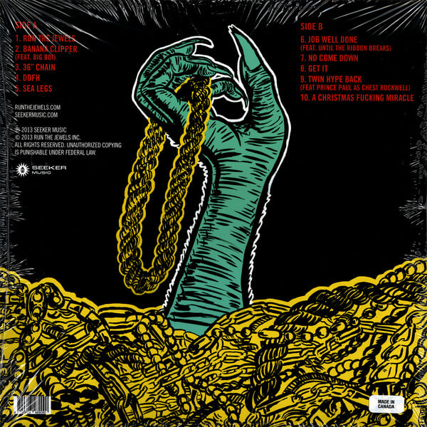 Run The Jewels : Run The Jewels (LP, Album, RE, RP, Ora)