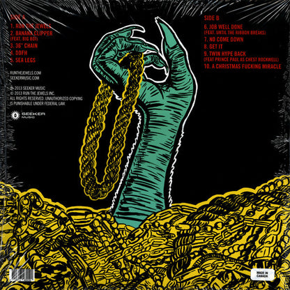 Run The Jewels : Run The Jewels (LP, Album, RE, RP, Ora)