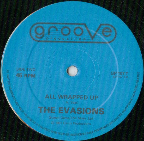 The Evasions : Wikka Wrap (12", Single, Dee)