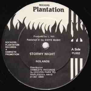 The Rolands / The Revolutionaries : Stormy Night / Hurricane Hattie (12", Single)