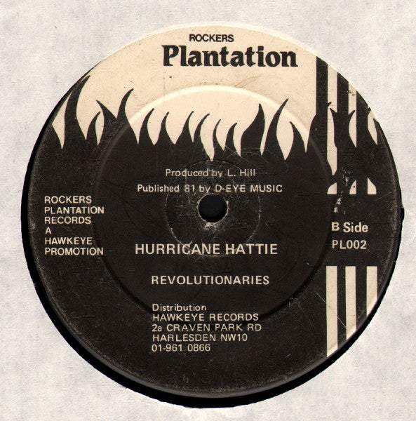 The Rolands / The Revolutionaries : Stormy Night / Hurricane Hattie (12", Single)