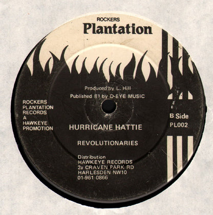 The Rolands / The Revolutionaries : Stormy Night / Hurricane Hattie (12", Single)