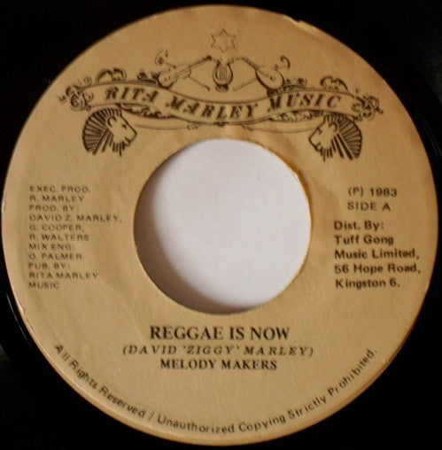 Melody Makers* : Reggae Is Now (7")