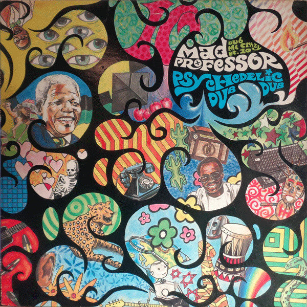 Mad Professor : Dub Me Crazy Pt. 10: Psychedelic Dub (LP, Album, Whi)