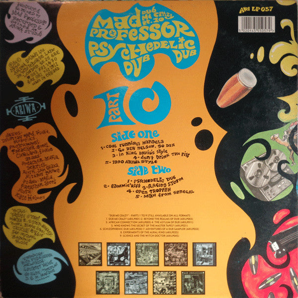 Mad Professor : Dub Me Crazy Pt. 10: Psychedelic Dub (LP, Album, Whi)