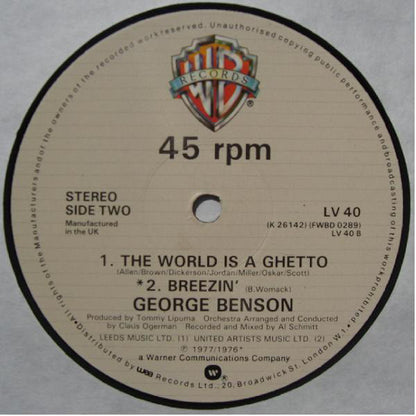 George Benson : Give Me The Night (12")