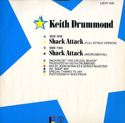 Keith Drummond , Backing By "The Cruzial Bunch"* : Shack Attack (12")