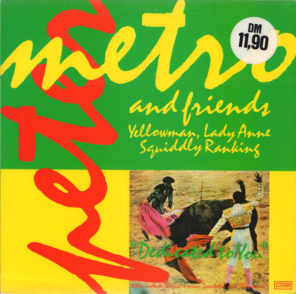 Peter Metro And Friends* : Dedicated To You (LP, Album)