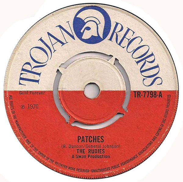 The Rudies : Patches (7", Single)