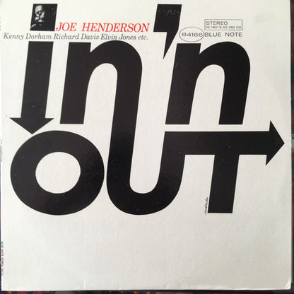 Joe Henderson : In 'N Out (LP, Album, RP)