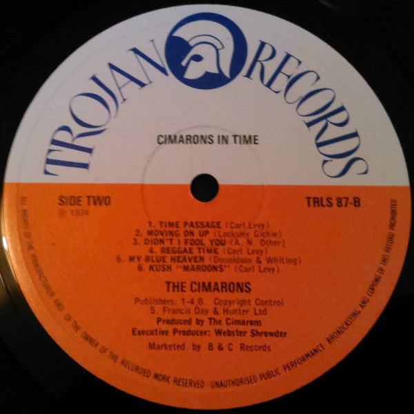 The Cimarons : In Time (LP, Album)