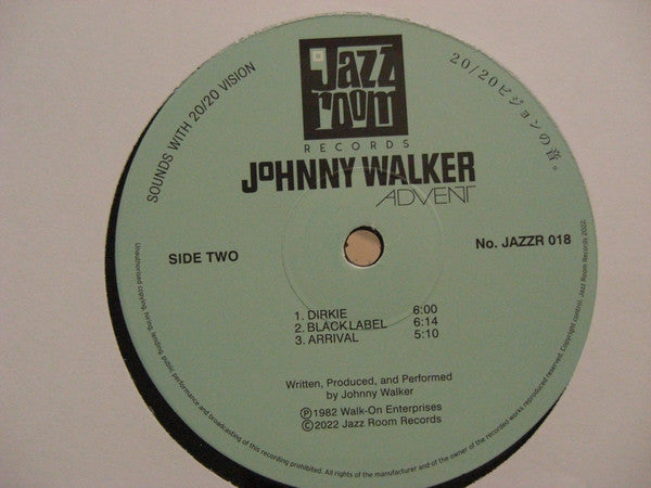 Johnny Walker (4) : Advent (LP, Album, RE)