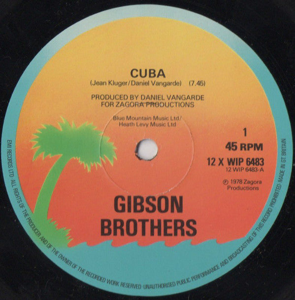 Gibson Brothers : Cuba (12", Single)