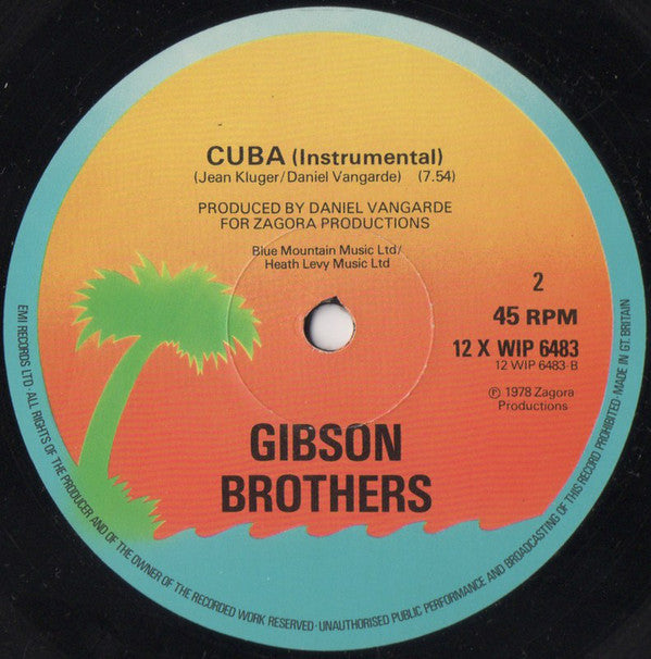 Gibson Brothers : Cuba (12", Single)