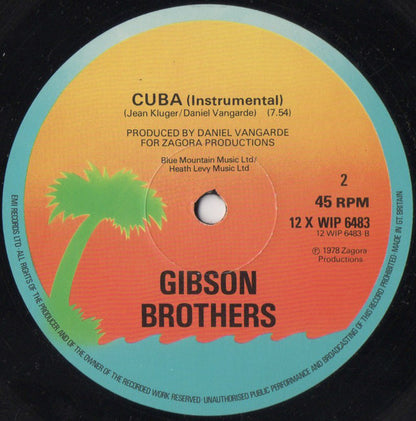 Gibson Brothers : Cuba (12", Single)