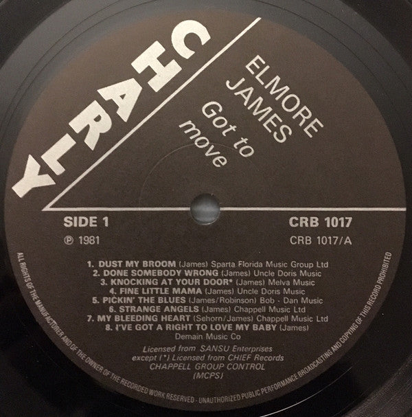 Elmore James : Got To Move (LP, Comp)