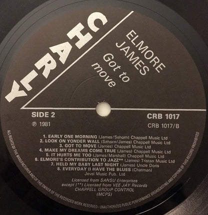 Elmore James : Got To Move (LP, Comp)