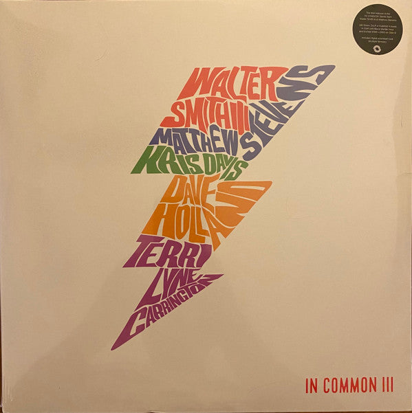 Walter Smith III, Matthew Stevens (2) : In Common III (2xLP, S/Sided, Etch, Gol)