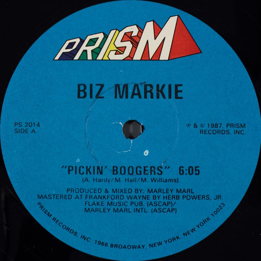 Biz Markie : Pickin' Boogers (12")