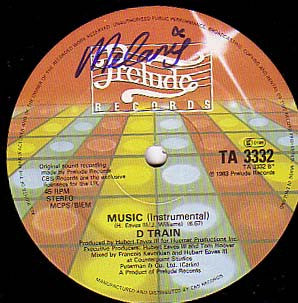 D-Train : Music (12")