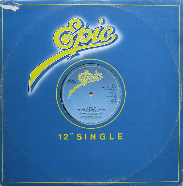 D-Train : You're The One For Me (12", Single)