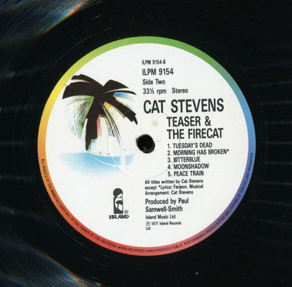 Cat Stevens : Teaser And The Firecat (LP, Album, RE)