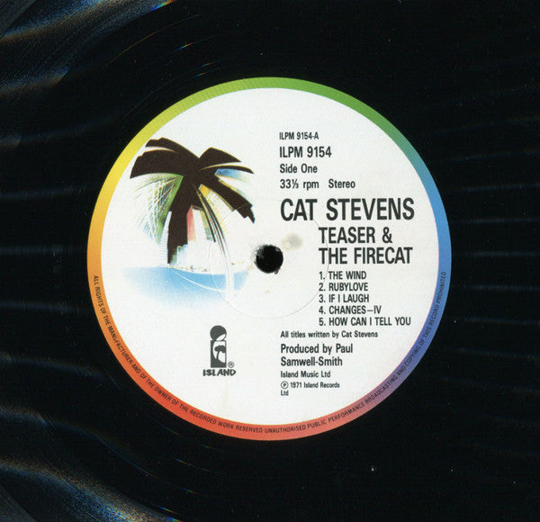 Cat Stevens : Teaser And The Firecat (LP, Album, RE)