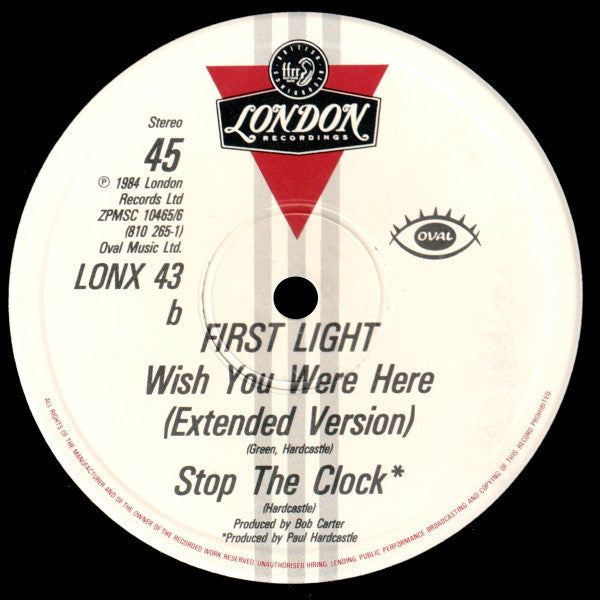 First Light (3) : Wish You Were Here (12")