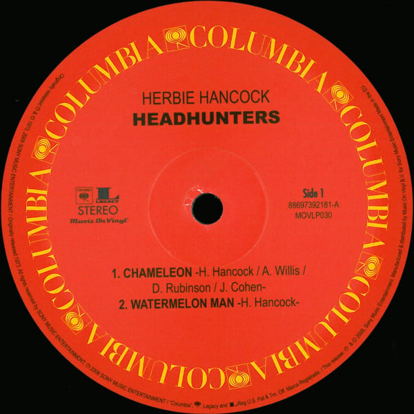 Herbie Hancock : Head Hunters (LP, Album, RE, RM, 180)