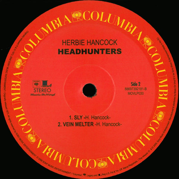 Herbie Hancock : Head Hunters (LP, Album, RE, RM, 180)