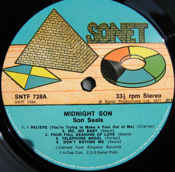 Son Seals : Midnight Son (LP, Album)