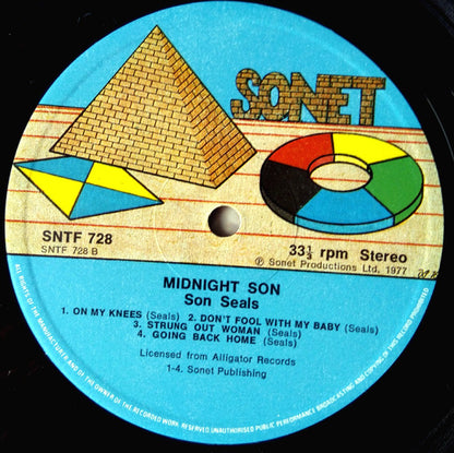 Son Seals : Midnight Son (LP, Album)