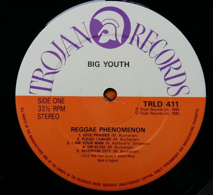 Big Youth : Reggae Phenomenon (2xLP, RE)