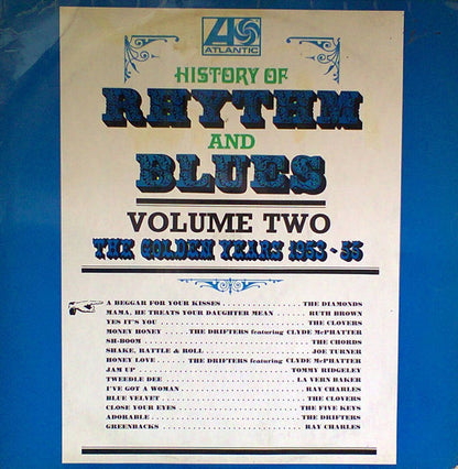 Various : History Of Rhythm And Blues - Volume Two - The Golden Years 1953-55 (LP, Comp)