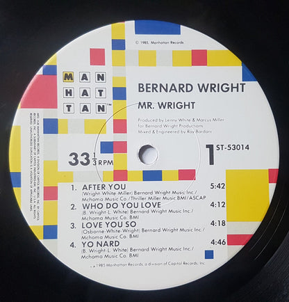 Bernard Wright : Mr. Wright (LP, Album)