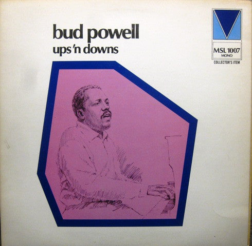 Bud Powell : Ups 'N Downs (LP, Mono, Gat)