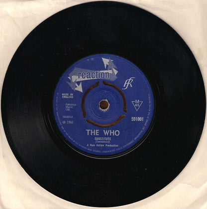 The Who : Substitute / Instant Party (7", Single, Mono, RP, 3-p)