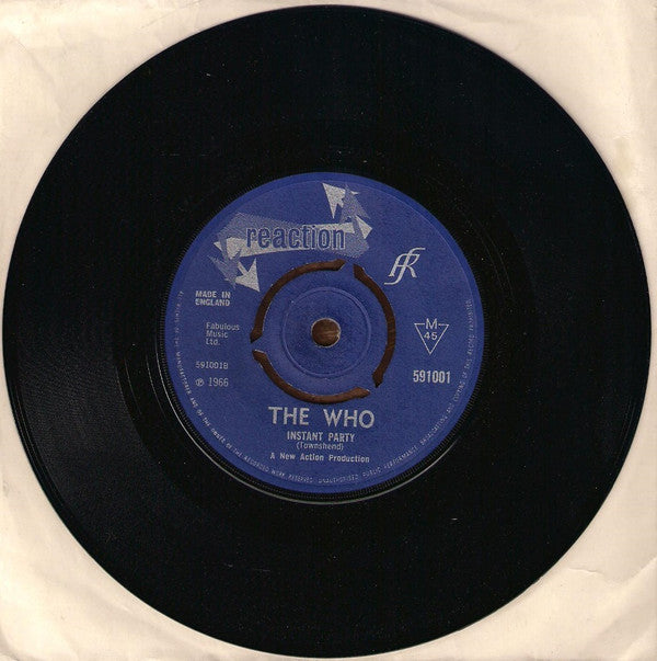 The Who : Substitute / Instant Party (7", Single, Mono, RP, 3-p)